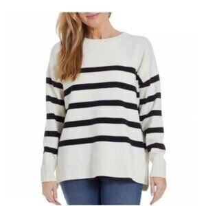 French Connection Essentials Classic Striped Sweater XXL